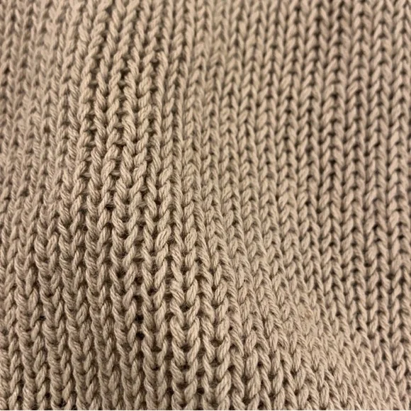 Classic Tan Cardigan Sweater-M - Picture 9 of 15